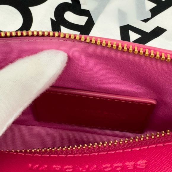 Marc Jacobs New With Tags Snapshot/Slingshot Lipstick Pink Leather Handbag Purse - Picture 6 of 13